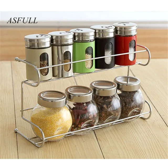 Kitchen Use 10 Piece Set Seasoning Box Condiment Food Container Kitchen Use 10 Piece Set Seasoning Box Condiment Food Container Organizer Jar For