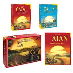 Catan настольная игра карточная плата расширение моряки семья стол вечерние покер партии игры Cartas подарок игрушечные лошадки для детей и