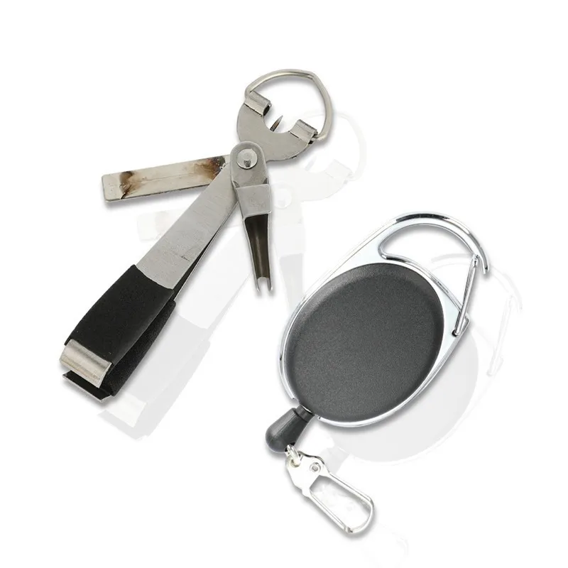 

Quick Knot Tool 3 In 1 Fly Fishing Clippers Line Nipper Tying Tool/ Zinger Fast Nail Knot Fishing Plier