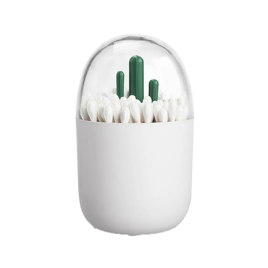 Креативный пылезащитный ватный тампон держатель в форме бутона диспенсер Органайзер коробка для хранения экзотические коробки для хранения и контейнеры органайзер для макияжа