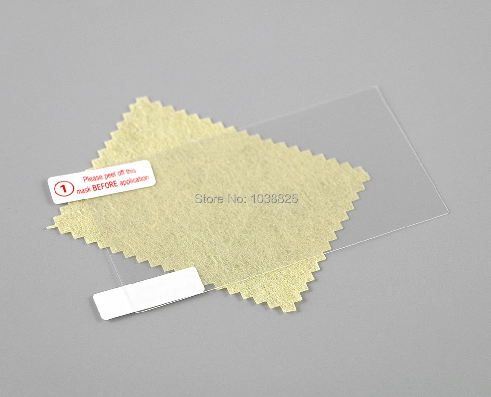 

Clear LCD Screen Protector W/ Clean Cloth For PSP 1000 2000 3000 Protective Film Guard ChengChengDianWan