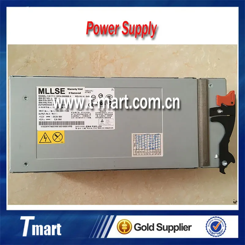Server power supply for DPS 2500BB A 39Y7405 39Y7400 69Y5842 69Y5843 2320W fully tested