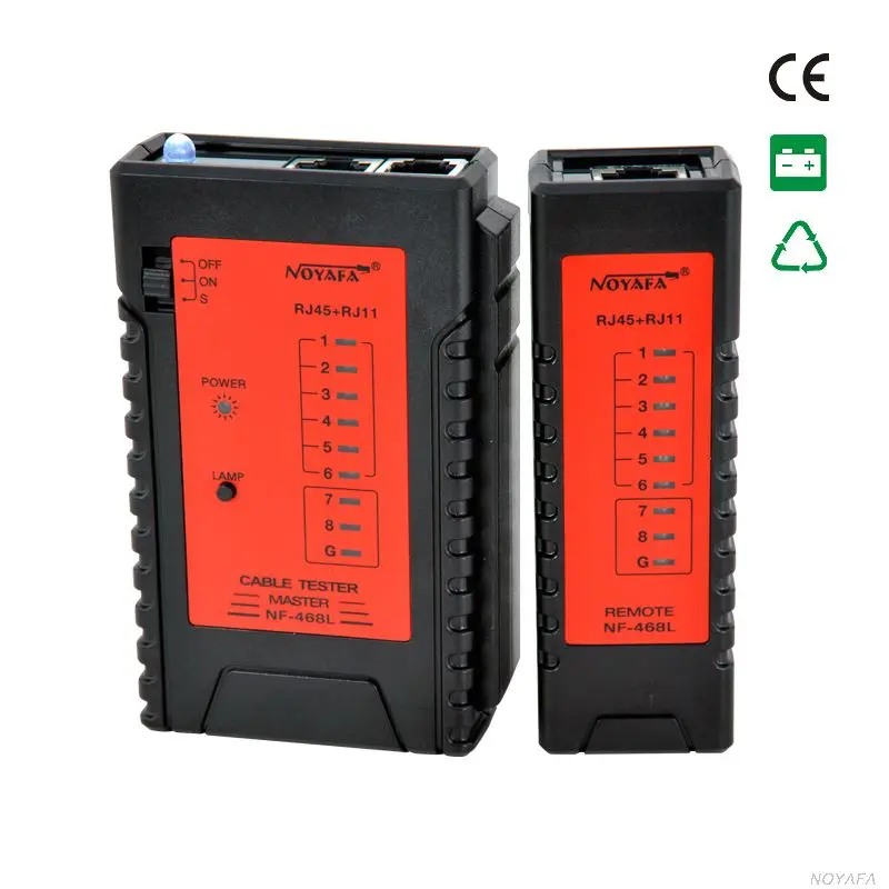 Noyafa NF468L тестер RJ45 RJ11 кабель tracker сетевой сети Ethernet | Компьютеры и офис