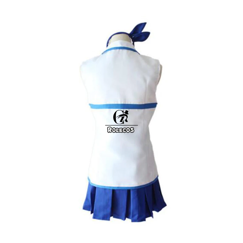 ROLECOS аниме сказочный хвост Lucy Heartfilia карнавальный костюм платье принцессы для