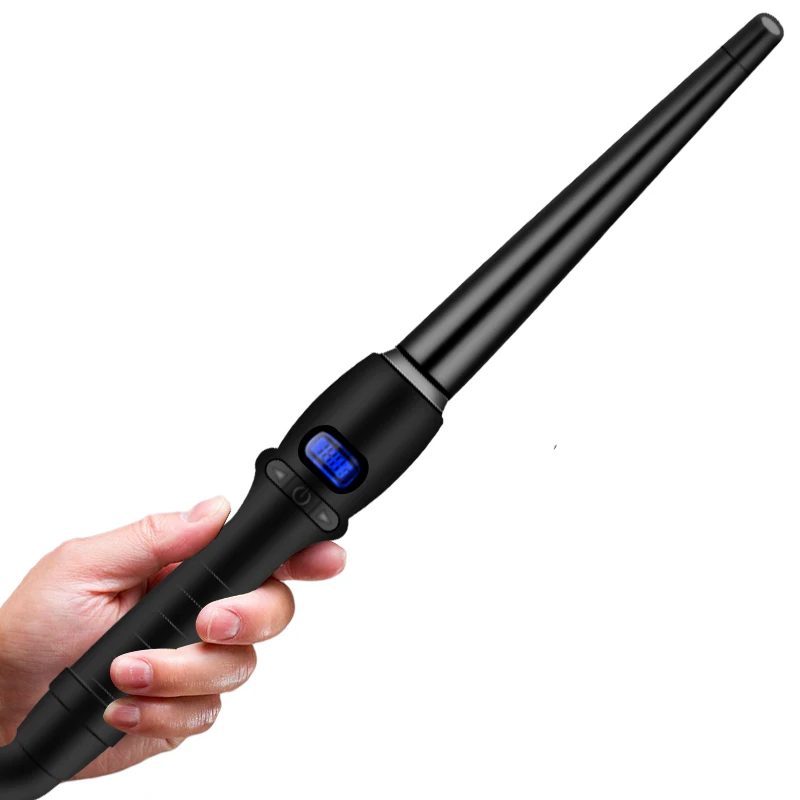 

Professional Hair Curling Styling Tools Roller Curling Wand Ceramic Hair Curler Lcd Curling Iron