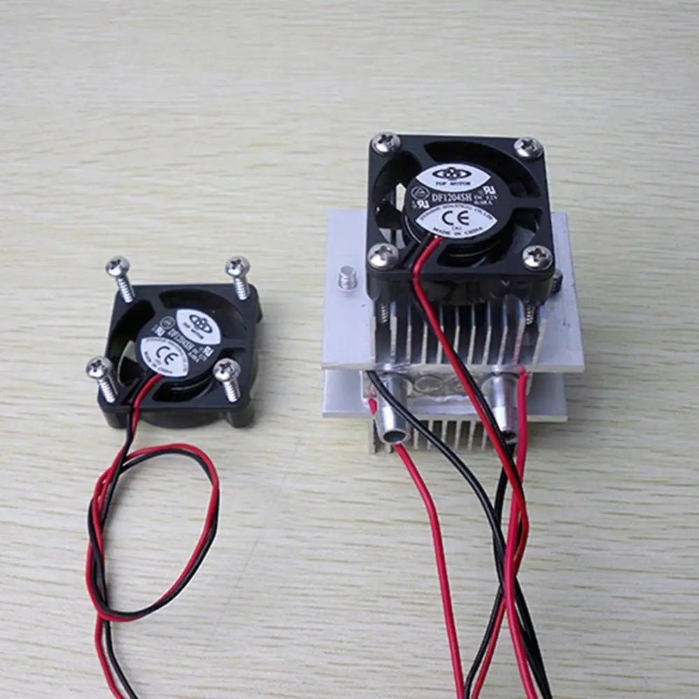 

DIY Cooling Kits Thermoelectric Peltier Refrigeration Cooling System Water Cooling + Fan + 2Pcs TEC1-12706 Coolers