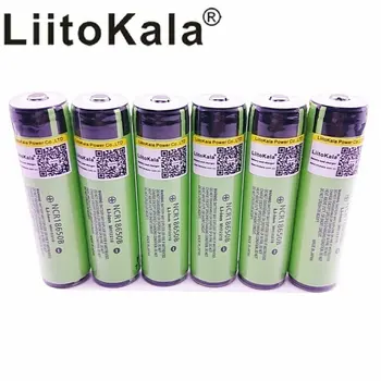 

30pcs Original LiitoKala 18650 3400mAh battery 3.7V Li-ion Rechargebale battery PCB Protected 18650B 18650 3400 flashlight