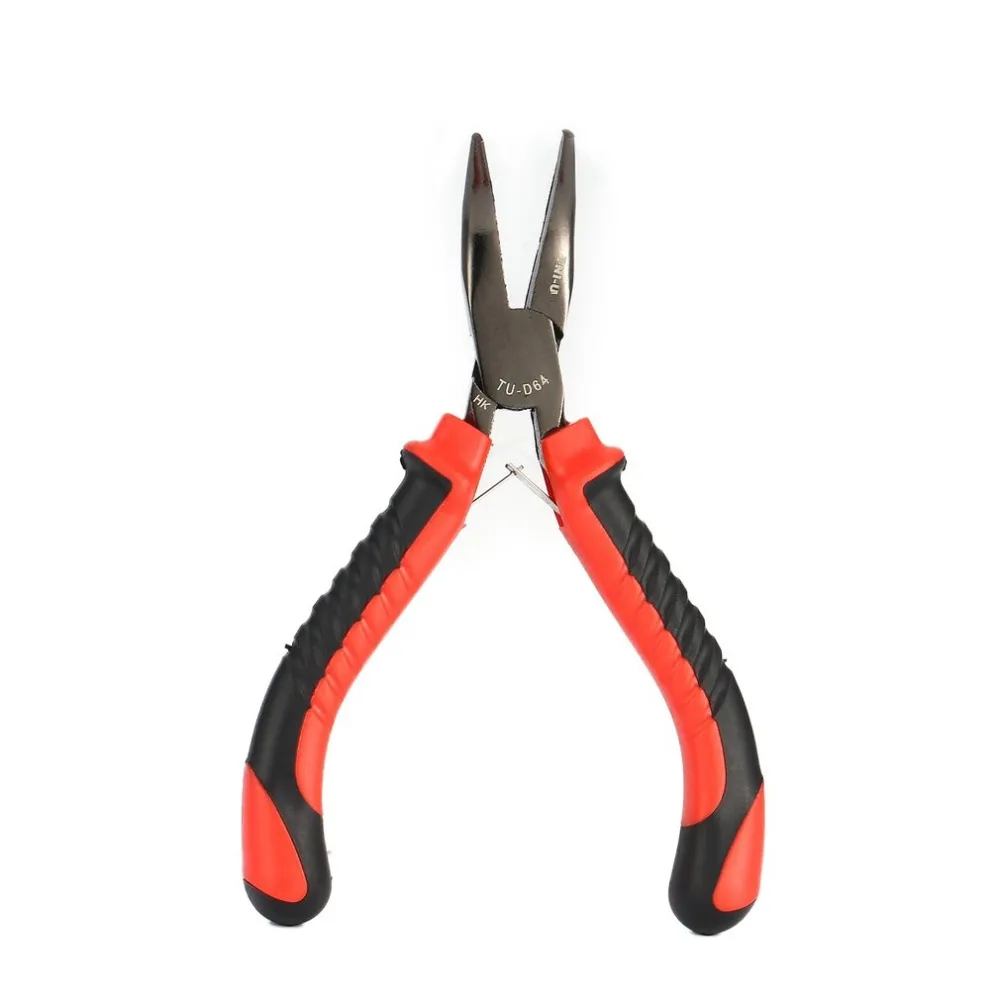 

TNI-U TU616 150mm Curved Nose Pliers Cutter Cutting Copper Cable Wire Repair Clamp Plier DIY Hand Tools Snip Nipper Shears