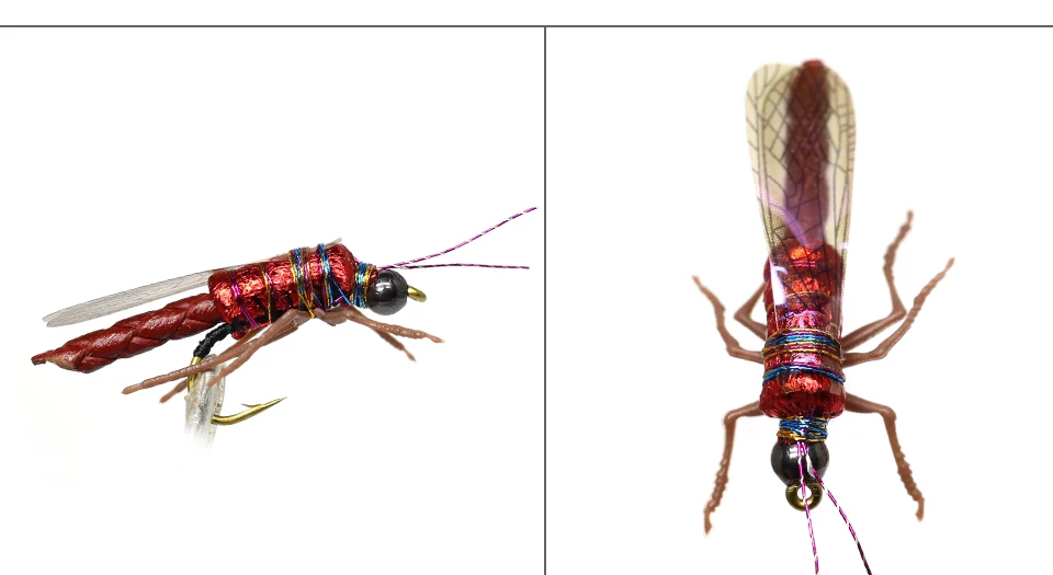 Форель для ловли нахлыстом коллекция реалистичных мух сухая влажная Нимфа стримеры 12 шт. Flys приманки наборы