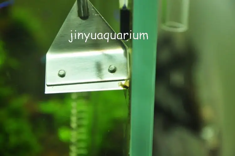 

Algae cleaner remove aquarium stainless Steel glass erasing knife with replacement blades without blind angle
