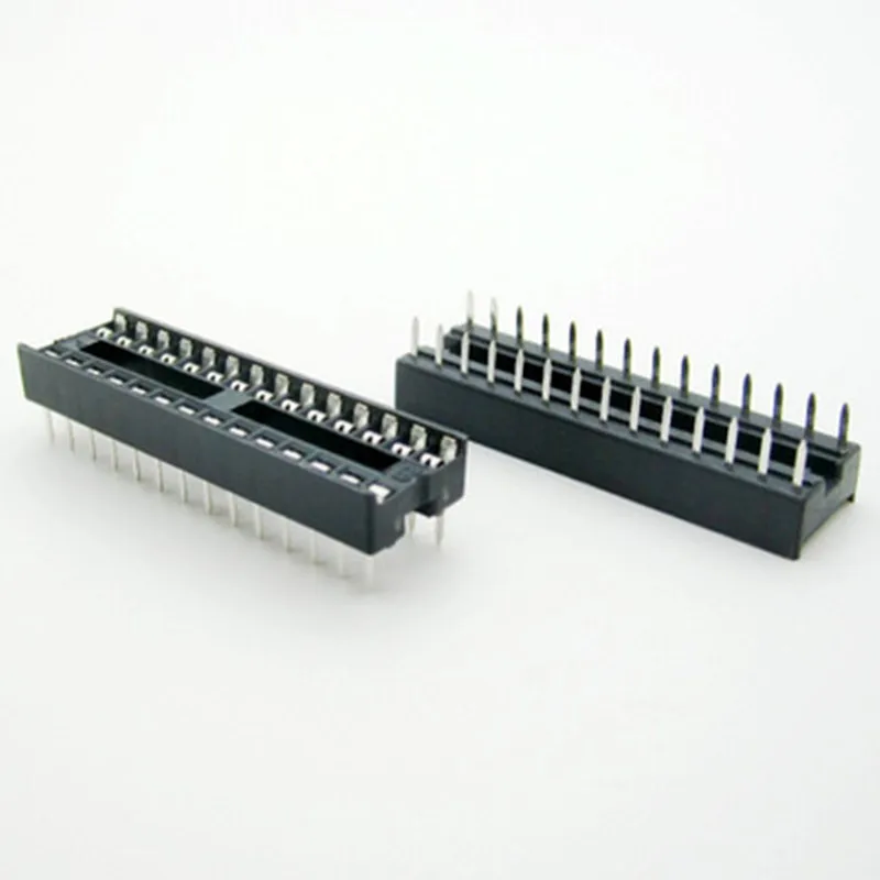 

10pcs 28 Pin DIP SIP IC Sockets Adaptor Solder Type Narrow