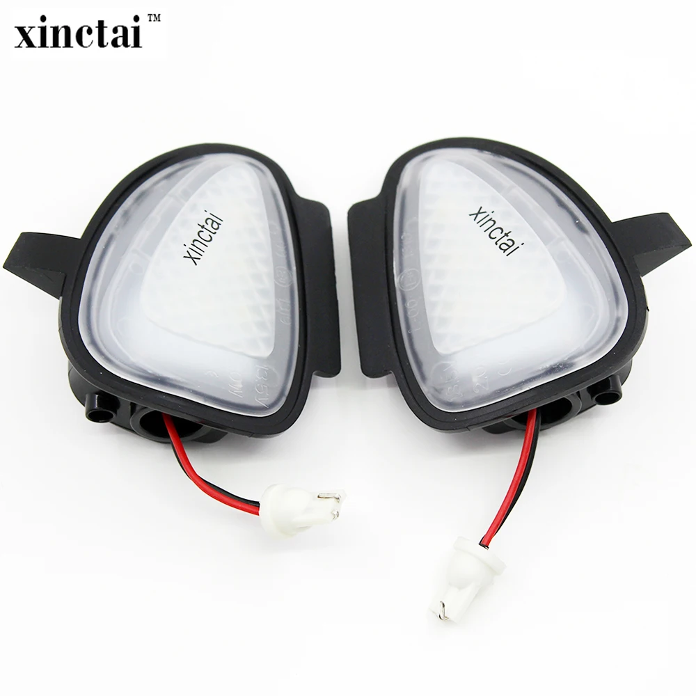 

2PCS Error Free LED Puddle Mirror Light Under Side Mirror Lamp for Volkswagen VW Golf 6 GTI 2009~ Cabriolet Touran 2010~
