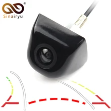Sinairyu Inteligente Universal Veículo Câmera de Visão Traseira Do Carro de Backup Reversa Câmera Dinâmica com Linha Guia Trajetória Concha de Metal
