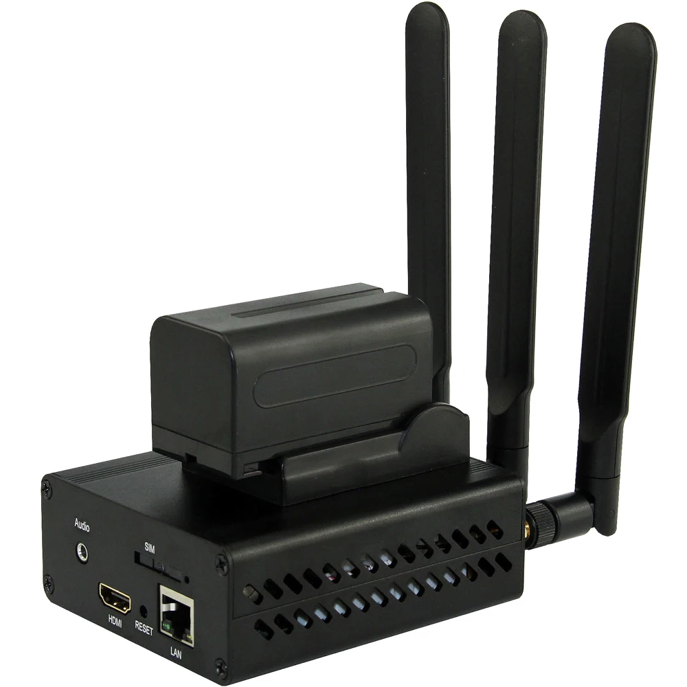 HEVC H.265 /H.264 3G/ 4G LTE 1080P HD HDMI Video Encoder HDMI Transmitter Live Broadcast Encoder wireless H264 IPTV Encoder WIFI