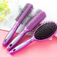 3 шт./компл. рулон волосы кудрявые волосы расческа выдув Расческа для прямых волос взрыва Профессиональный барбершоп моделирование