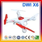 Cheap 2017 New DWI X6 2.4Ghz 4CH RC RTF Quadcopter Remote Control Fly Drone without Camera Dron Toys For Gift