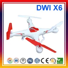 2017 New DWI X6 2.4Ghz 4CH RC RTF Quadcopter Remote Control Fly Drone without Camera Dron Toys For Gift