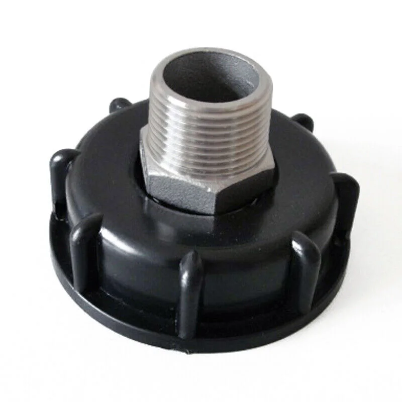 Litchi IBC S75 x 6 60 mm Adattatore per rubinetto a sfera IBC per container S60 x 6 DN50 accessorio per serbatoio IBC 75 mm Litchi IBC S75 x 6 60 mm Adattatore per rubinetto a sfera IBC per container S60 x 6 DN50 accessorio per serbatoio IBC 75 mm