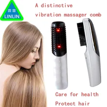 Electric Wireless Infrared Ray Growth Laser Anti Hair Loss Hair Growth Care Vibration Head Massage Comb Massager for head