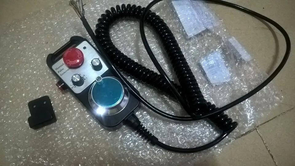 

5v 100PPR electronic cnc control pendant mpg handwheel for fanuc system engraving machine