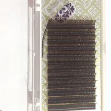 Hbzgtlad CD curl 0,1 мм 8-13 мм накладные ресницы коричневого цвета индивидуальный ресниц цветные ресницы Искусственный объем и удлинение ресниц