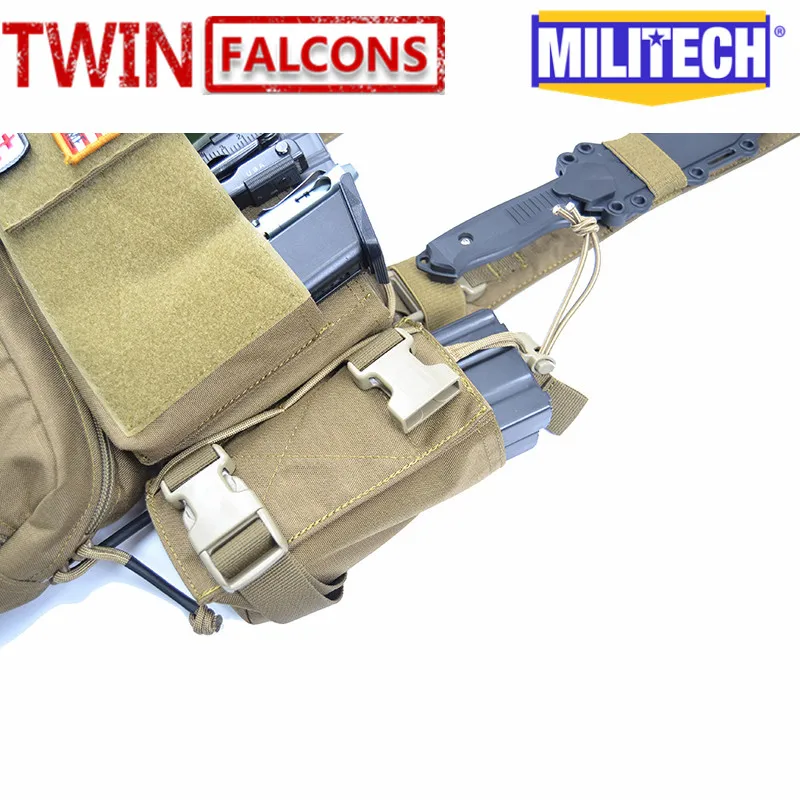 MILITECH Twinfalcons 500D Подлинная Cordura Mil Spec Военная MK3 нагрудная пластина для снаряжения боевой тактический жилет армейский Spiritus Rig