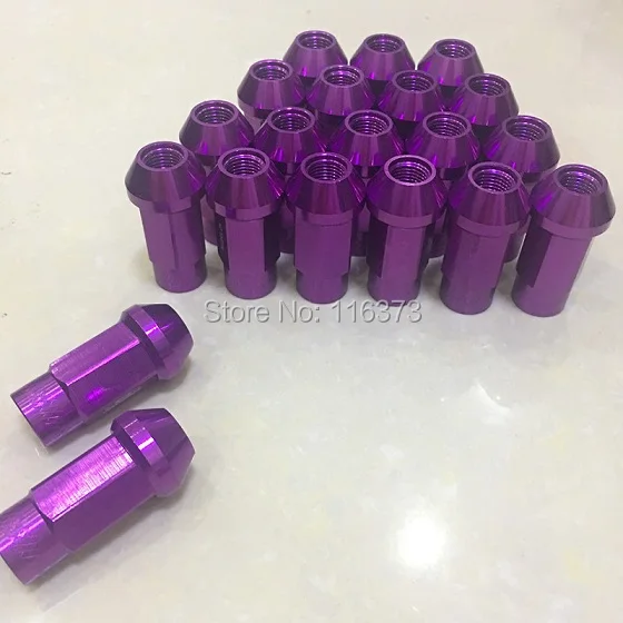 

Light Weight 7075 Aluminum Lug Nuts For 2002-2007 Buick Rendezvous M12x1.5 extended length open end lug nuts lightweight