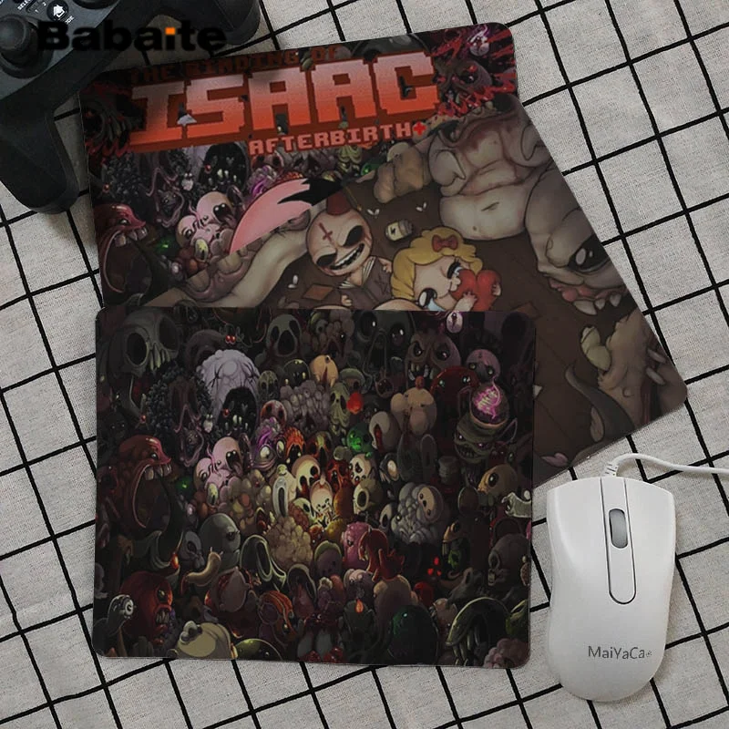 

Babaite the Binding of Isaac Computer Gaming Mousemats Rubber PC Computer Gaming mouse pad