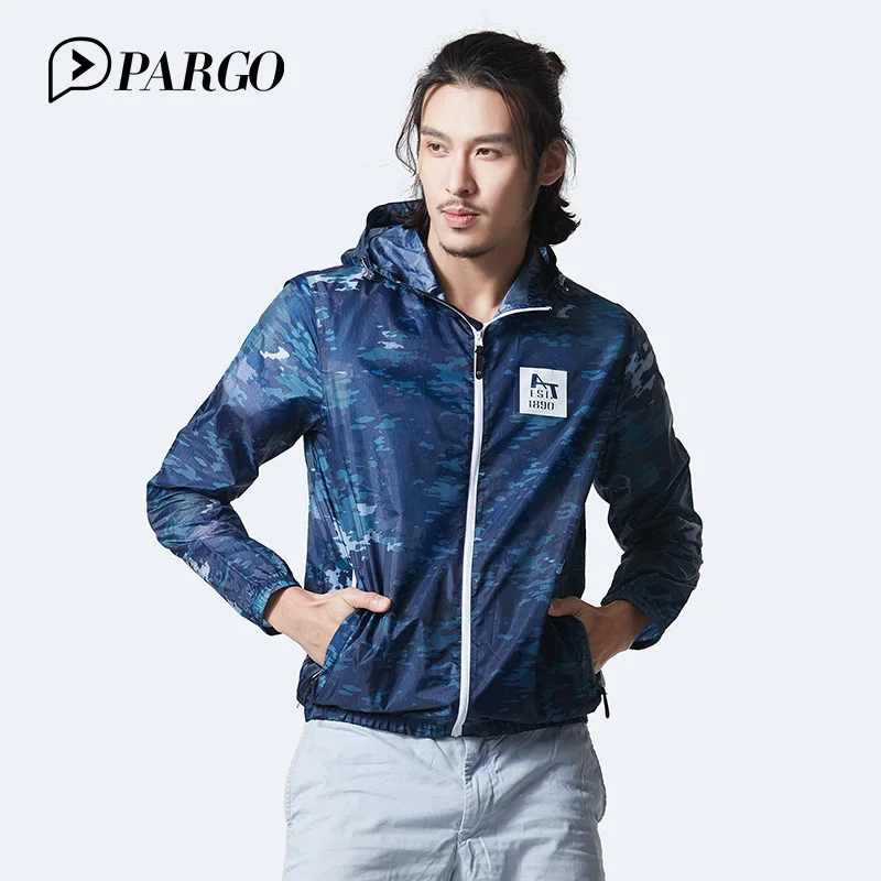 

PARGO Outdoor Sports Jacket Camouflage Windproof Jacket Male Large Size Quick Drying Breathable Summer Protective Clothing M2085
