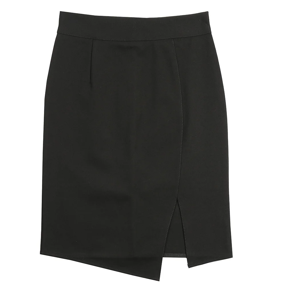 Julyee разделение мини юбка карандаш Летние пикантные офисные эластичные Высокая талия Slim fit плюс размеры короткие юбки для женщи