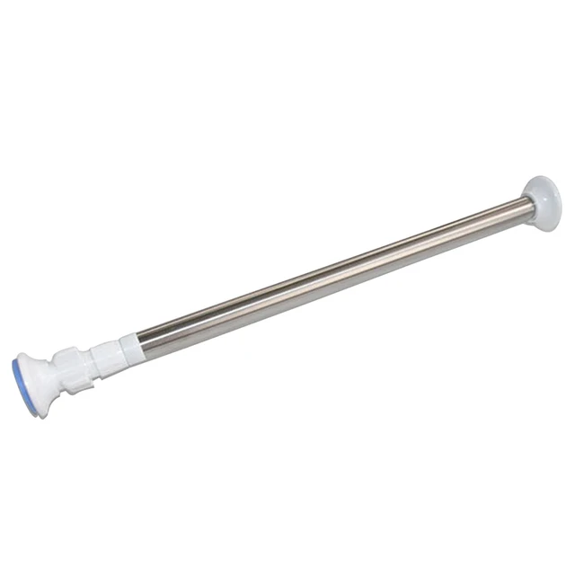 High Quality Stainless Steel Adjustable Curtain Rod Pole Extendable Window Curtain Shower Curtain Rod High Quality Stainless Steel Adjustable Curtain Rod Pole Extendable Window Curtain Shower Curtain Rod