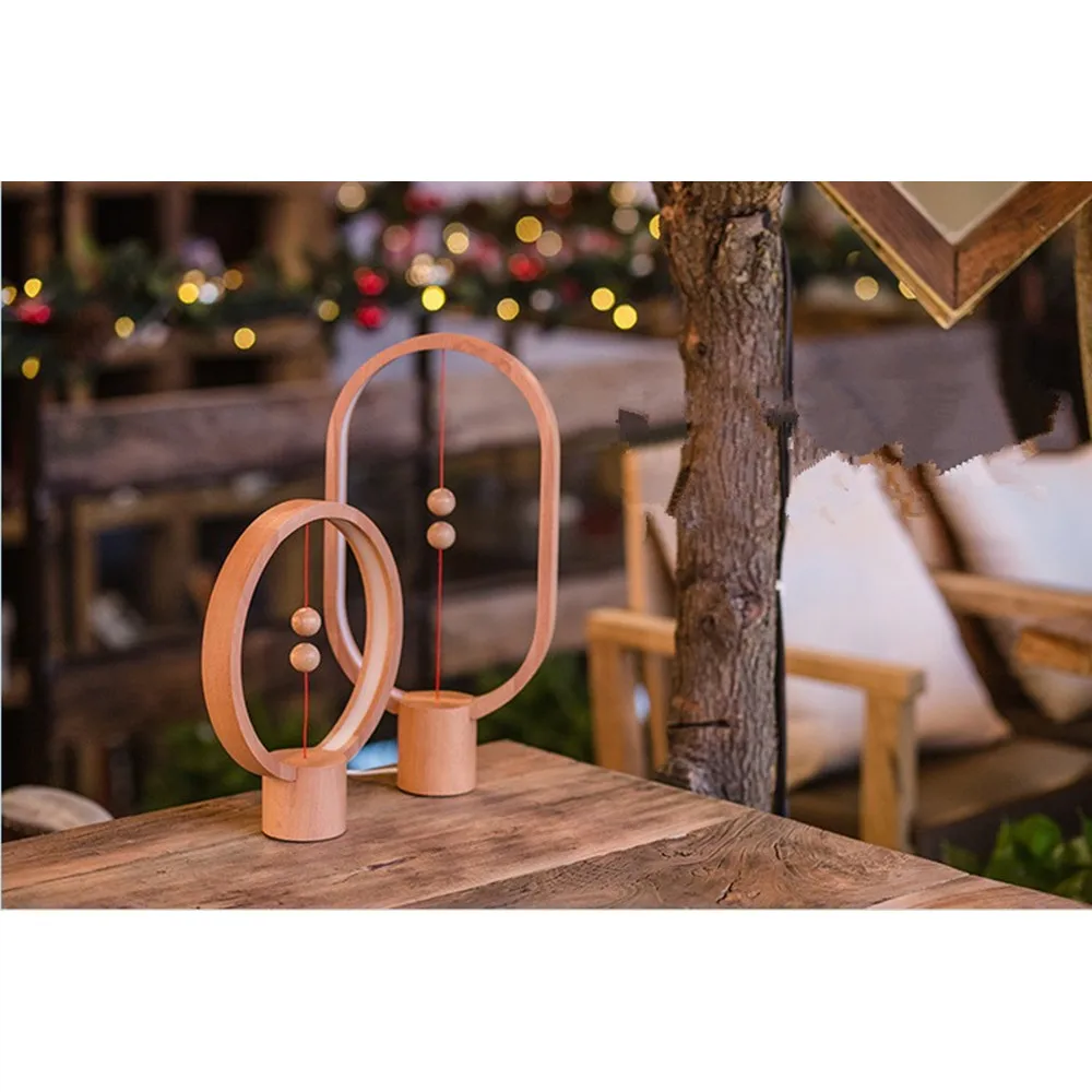 

2019 LED Light Heng Balance Lamp Indoor Table Night Light Decoration Eye Protection Study Light as Kids Gift