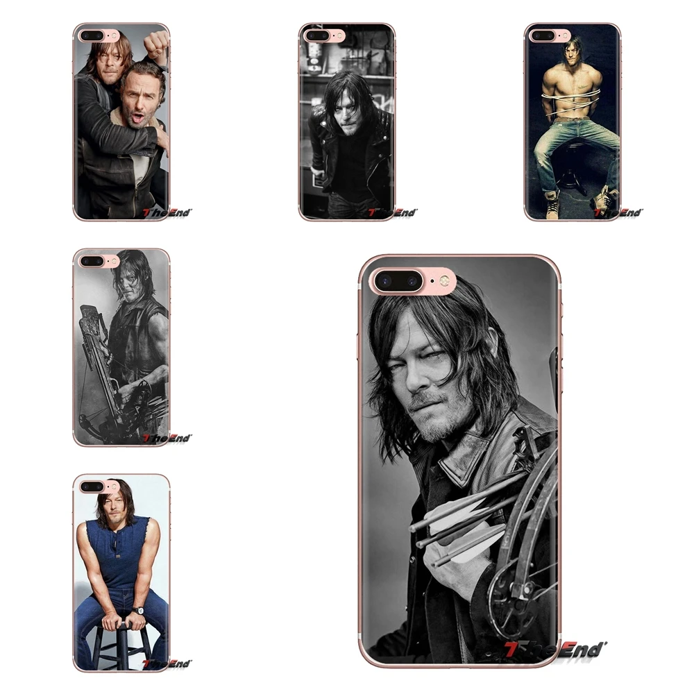 TPU чехол Daryl dixon norman reedus walking dead для huawei G7 G8 P7 P8 P9 P10 P20 P30 Lite Mini Pro P Smart Plus 2017 2018 2019 |