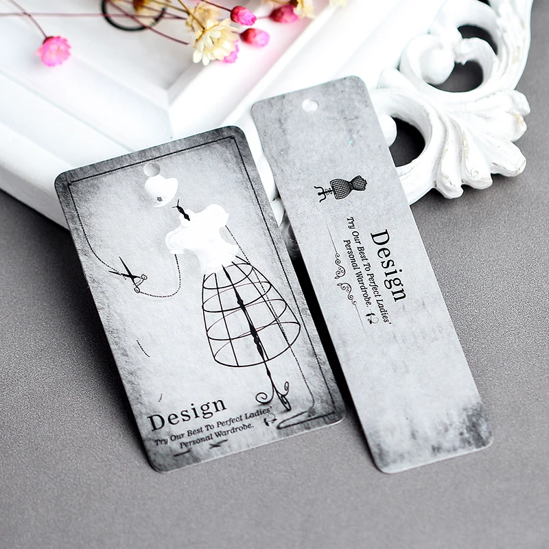 

custom printed logo swing hang tag gift paper hang tag clothing gift price tag gift tag