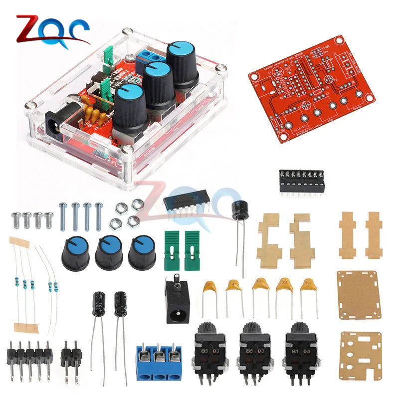 XR2206 Функция генератор сигналов DIY Kit синуса Треугольники меандр 1 Гц-1 мГц DDS