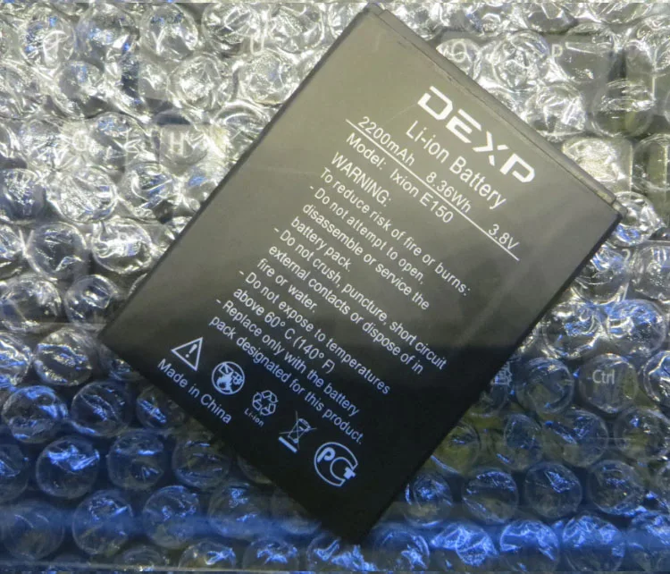 Для DEXP IXION E150 SOUL 2200mAh Мобильный телефон литий ионный аккумулятор