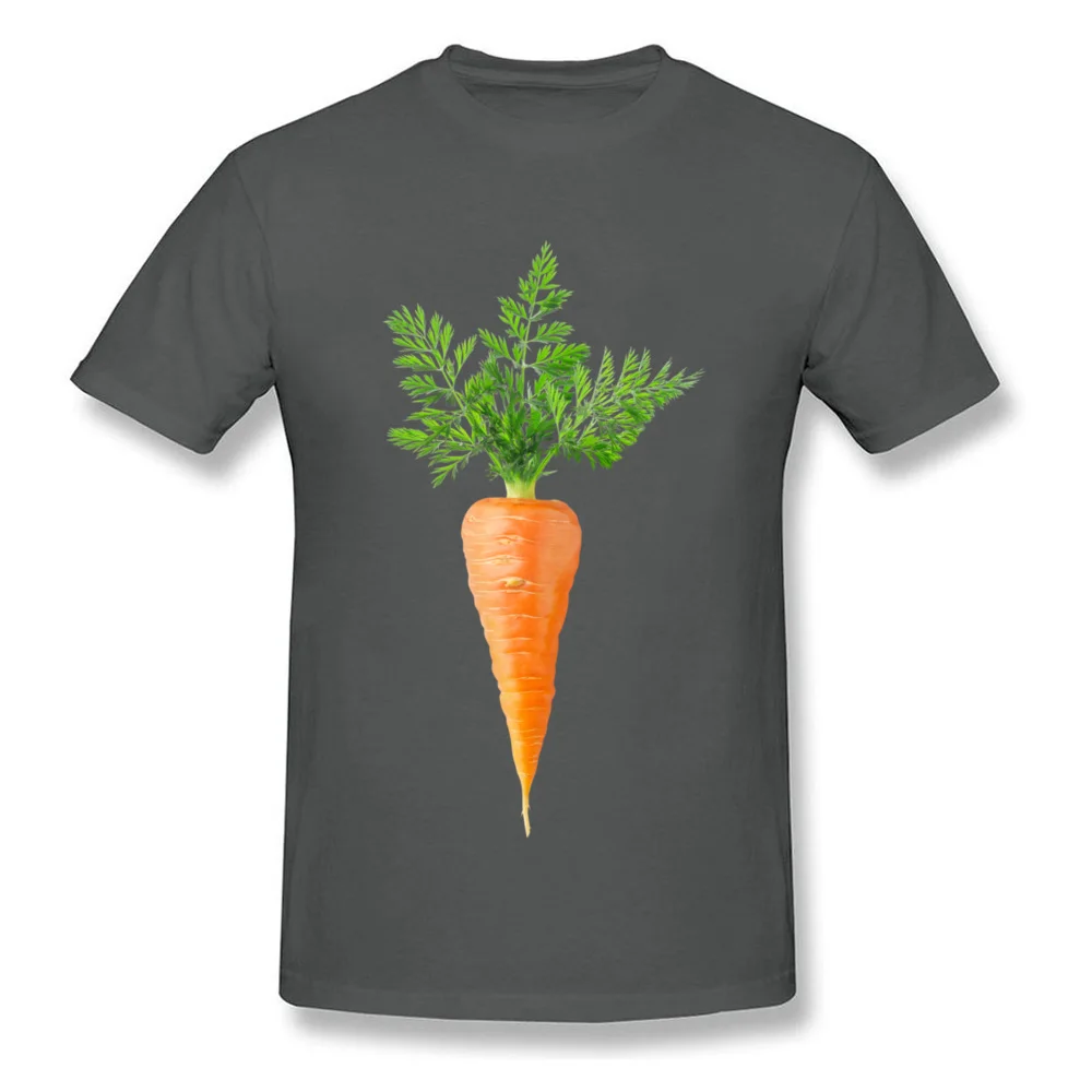 Carrot with big leaves On Sale Short Sleeve Design T Shirts 100% Cotton Crew Neck Men's Tops T Shirt Clothing Shirt Autumn Carrot with big leaves carbon