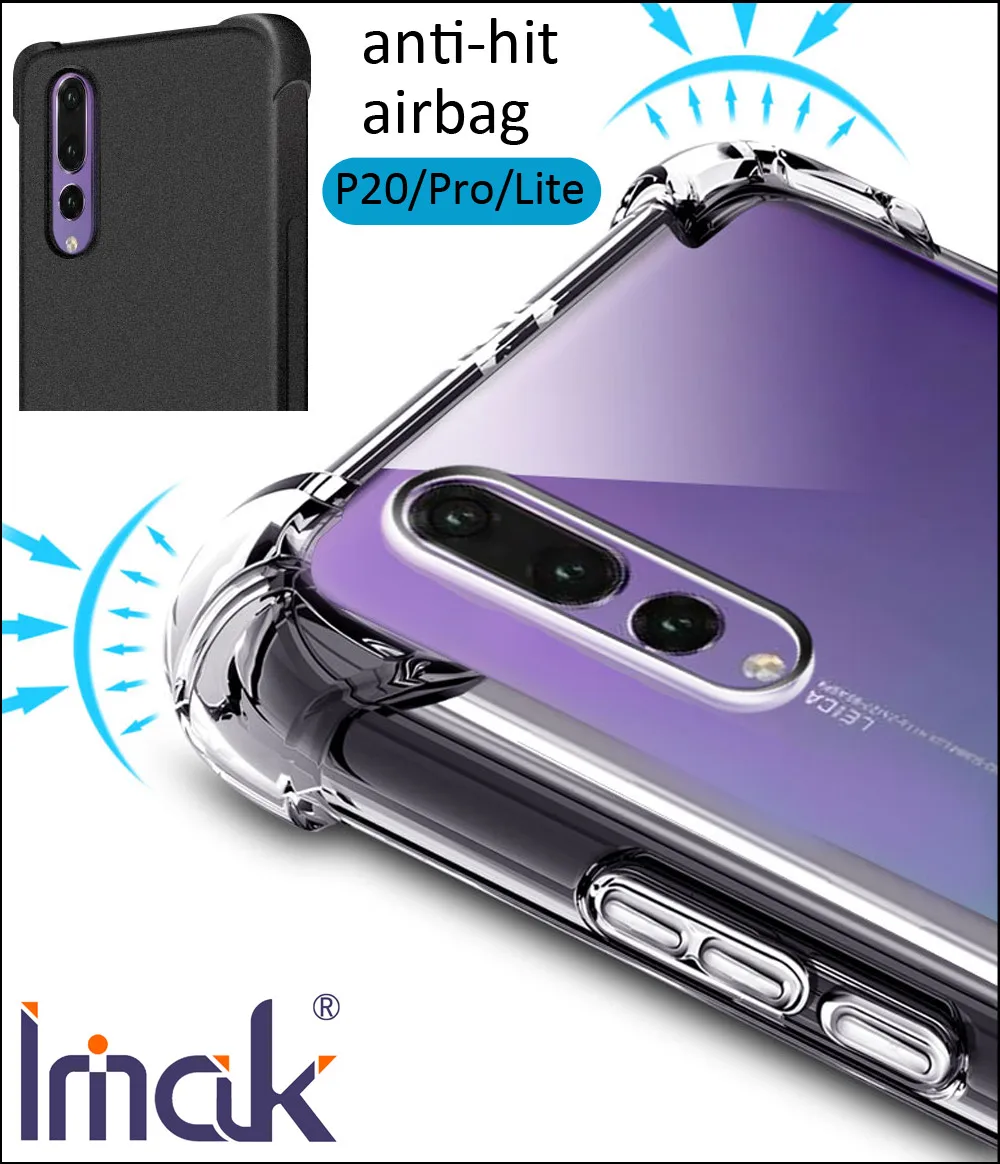 Чехол IMAK с подушкой безопасности для Huawei P20 Pro Lite противоударный мягкий