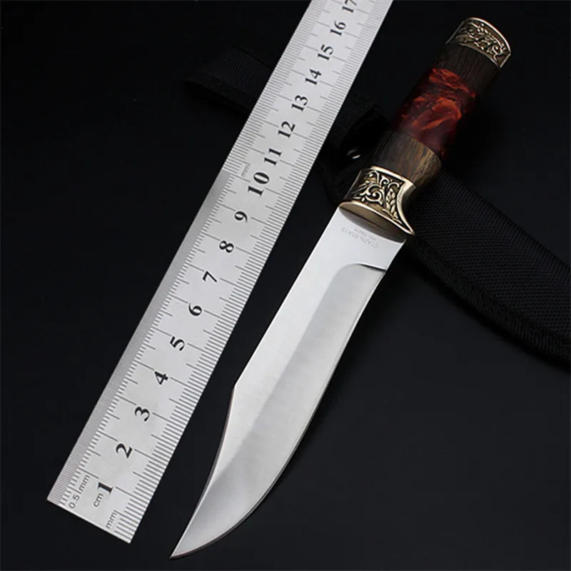 2020 New Free Shipping Survival Camping Portable Outdoor Fixed Practical Military Knife Hunting Tactical Battle Knives EDC Tools