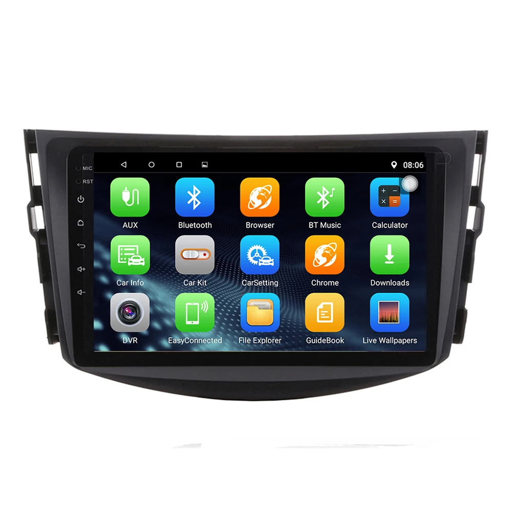 Android 7 0 автомобильное радио GPS Navi для Toyota RAV 4 RAV4 2006 2012 Авторадио головное