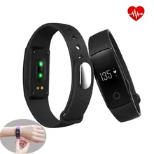 Fitness tracker smart bracelet Watch heart rate monitor Activity Step Counter Call Reminder Bluetooth wristband for Android IOS