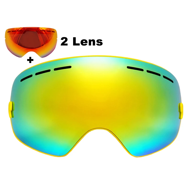 Prix pour Sphérique Ski Lunettes Double Lentille UV400 Anti-brouillard Ski Lunettes Maks Ski Snowboard Motocross Lunettes Avec Lentille Rouge Prix pour Sphérique Ski Lunettes Double Lentille UV400 Anti-brouillard Ski Lunettes Maks Ski Snowboard Motocross Lunettes Avec Lentille Rouge