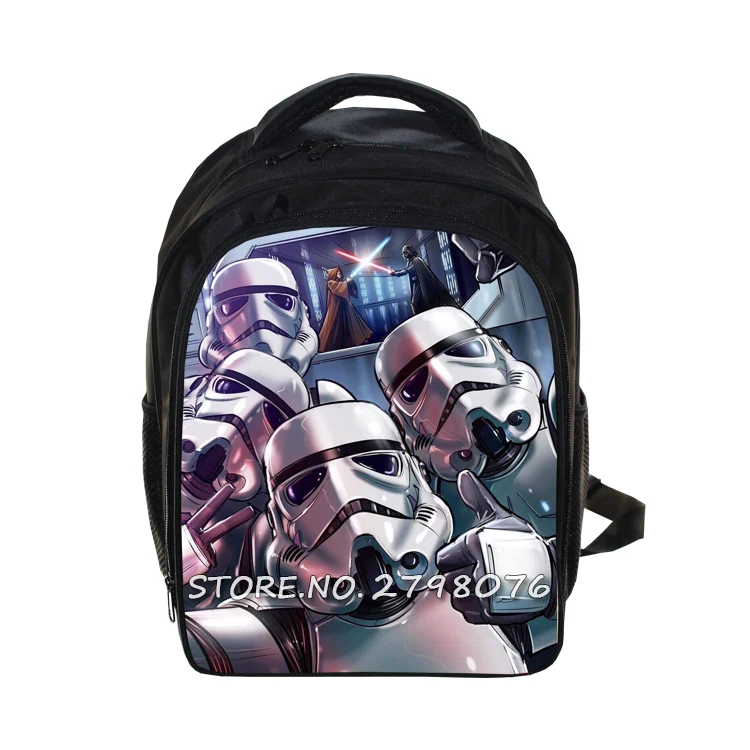 Star Wars font b Backpack b font For Girls Boys Schoolbag font b Backpacks b font
