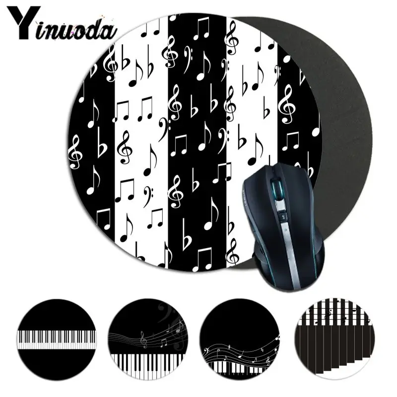 

Yinuoda Music Notes Piano Key Soft Rubber Professional Gaming Mouse Pad Computer Gaming Or Office Mice Play Mats desk mat