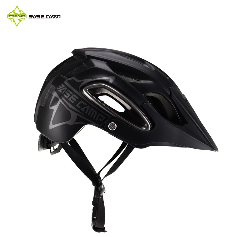 

Bicycle Helmet Matt Black Cycling Helmet With Visor casco ciclismo Breathable Road Mountain MTB CE Outdoor Bike Helmet Cheap Mtb
