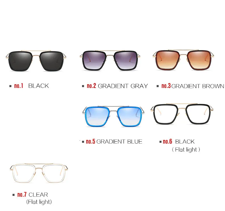 Для мужчин Винтаж женские солнцезащитные очки в стиле стимпанк бренд DesignerTony Старк солнцезащитные очки ретро пара солнцезащитные очки в