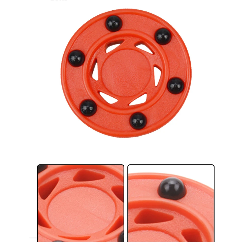 Durable Wheels High Density Practice Professional Round Roller Hockey Puck Perfectly Balance ABS Anti Roll For Ice Inline Street | Спорт и