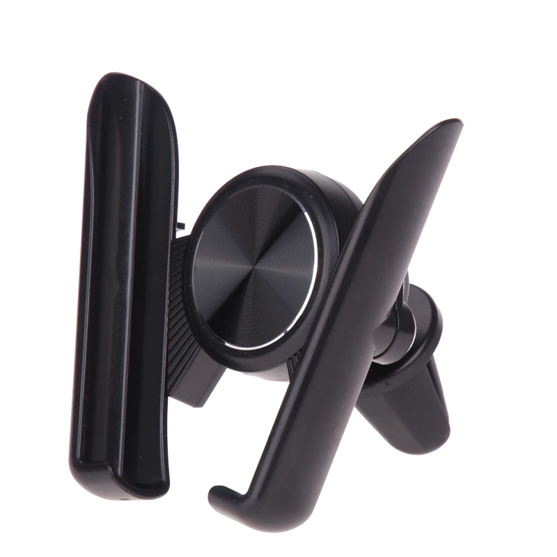 Автомобильный держатель для телефона Rovtop, держатель для телефона на вентиляционное отверстие, Универсальный вращающийся на 360 градусов для huawei Iphone X XS Max, держатель для телефона в автомобиле - Color: black
