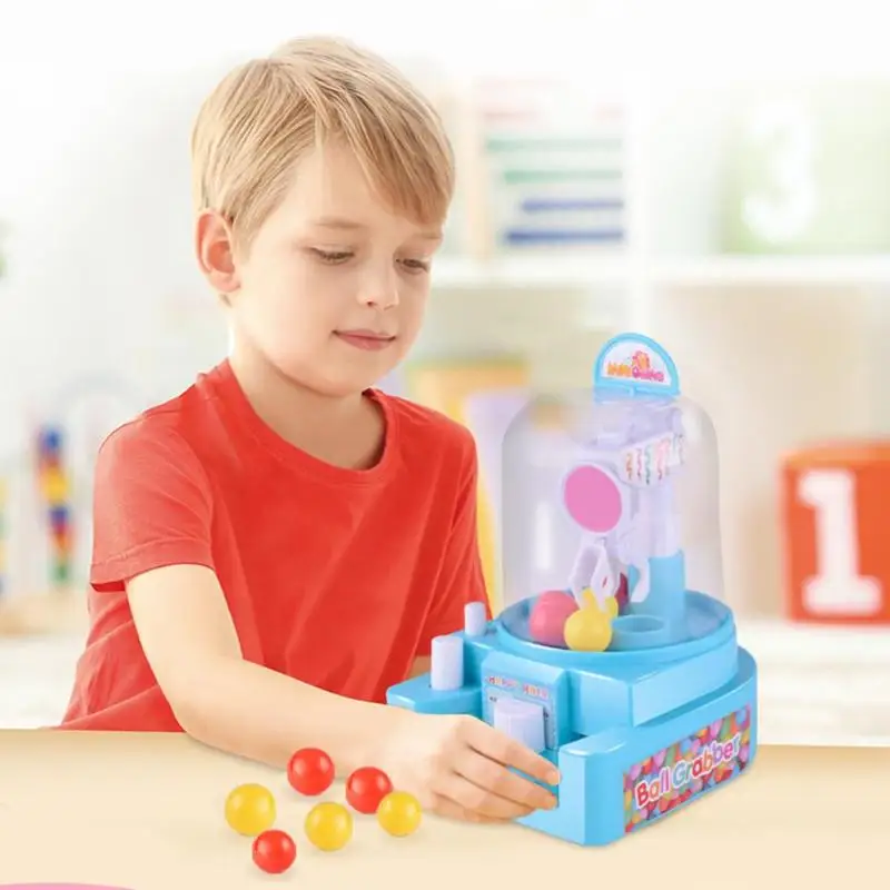 

Mini Ball Catching Machine Plastic Candy Ball Gripper for Kid Educative Toy