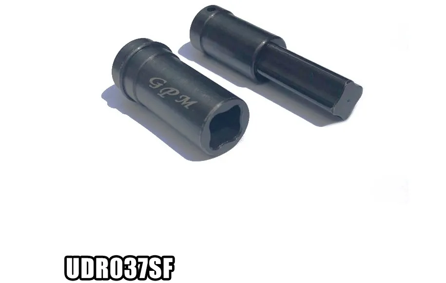 Harded Steel #45 Thickened Center Front Drive Shaft for Traxxas 1/7 Udr Rc Car # Hardened Steel Thickened Front Drive Shaft Support Rc Car Spare 
